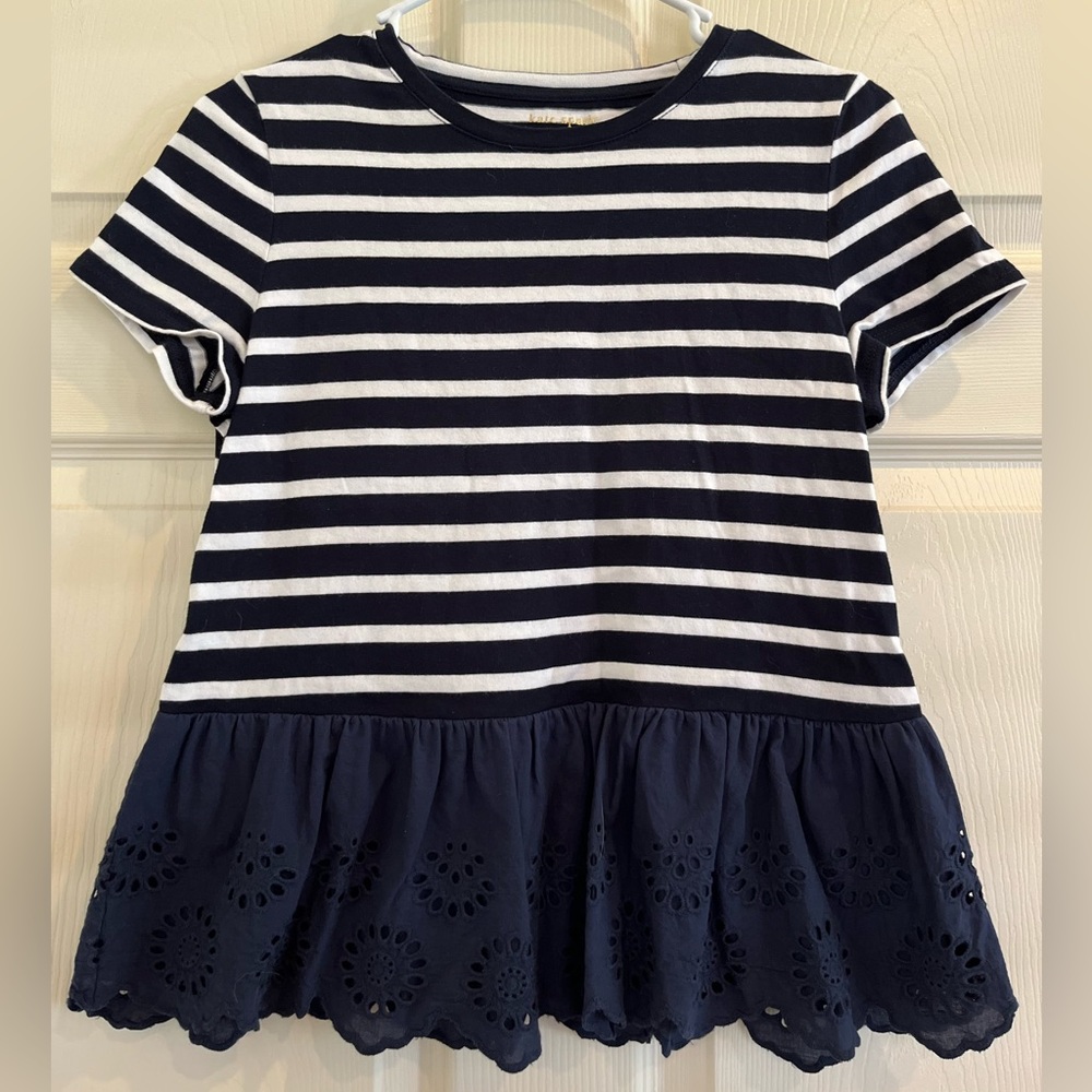 KATE SPADE peplum eyelet top - Picture 4 of 9
